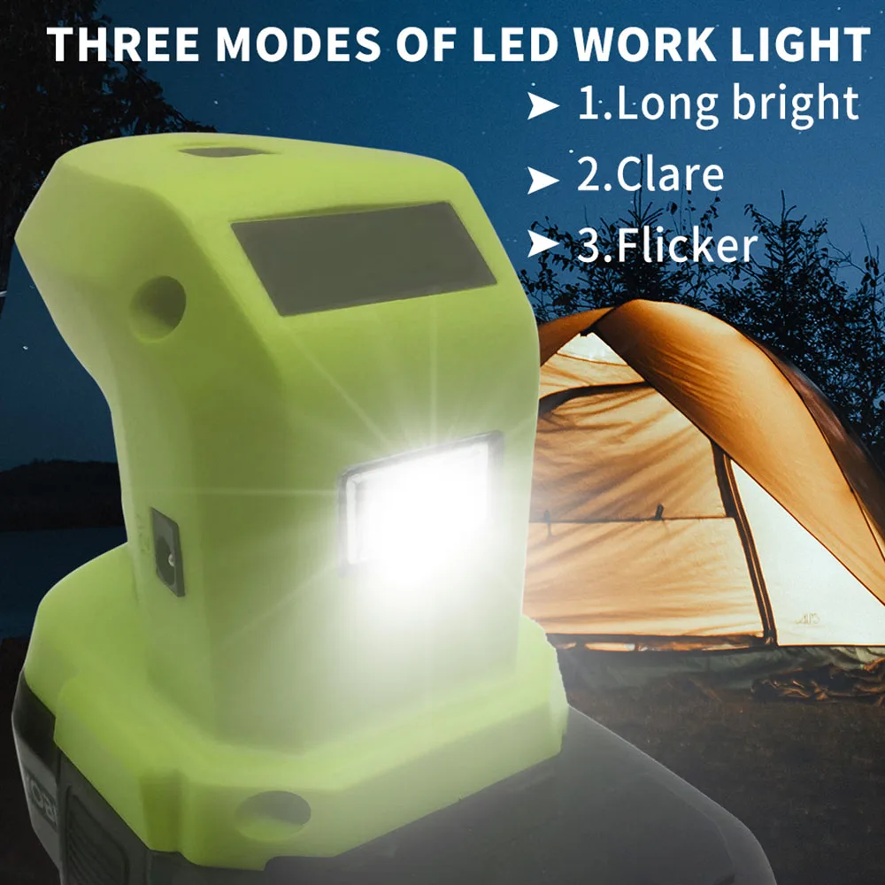 DIY Battery Adapter With Dual USB LED Switch Control Portable Power Lamp With Lighting For Ryobi One+ 18V Li-Ion
DIY Battery Adapter With Dual USB LED Switch Control Portable Power Lamp With Lighting For Ryobi One+ 18V Li-Ion