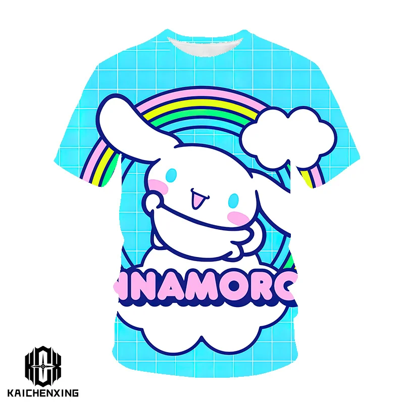 2023 Hello Kitty Новинка Sanrio Cinnamoroll для мальчиков новая технология 3D печать футболка модная одежда Детский мультяшный топ детская одежда
2023 Hello Kitty Новинка Sanrio Cinnamoroll для мальчиков новая технология 3D печать футболка модная одежда Детский мультяшный топ детская одежда