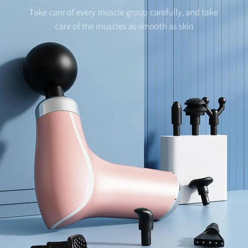 Muscle Relaxation Mini Concussion Rifle High-power Rechargeable Fitness Equipment Electric Fascia Gun Massager
Muscle Relaxation Mini Concussion Rifle High-power Rechargeable Fitness Equipment Electric Fascia Gun Massager