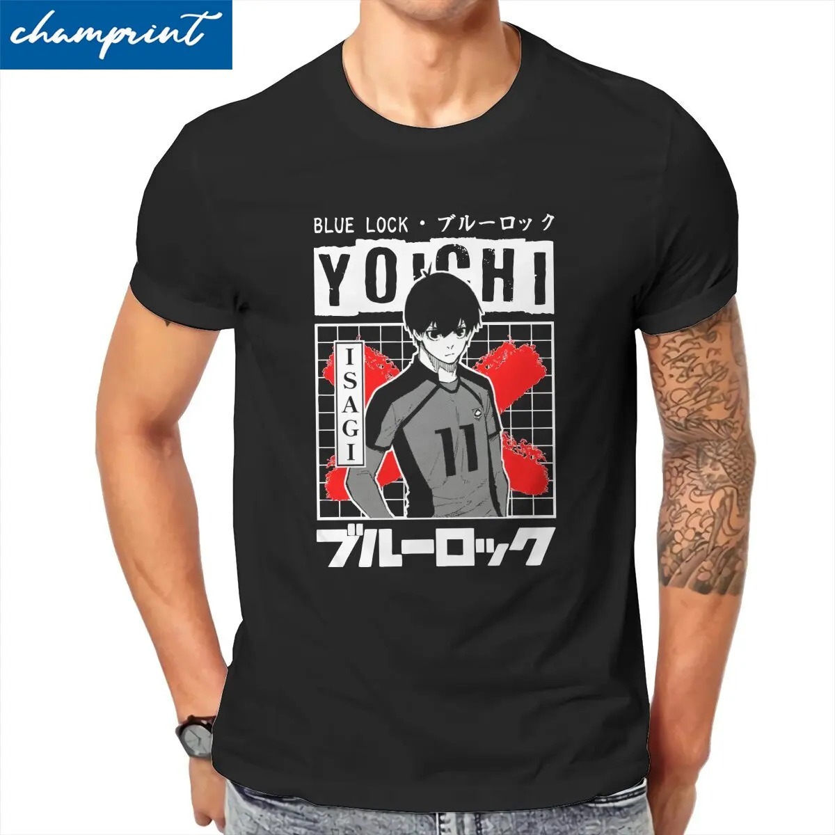Men's T-Shirts Blue Lock Yoichi Isagi Manga Hipster 100% Cotton Tee Shirt Short Sleeve T Shirts Round Neck Tops Summer
Men's T-Shirts Blue Lock Yoichi Isagi Manga Hipster 100% Cotton Tee Shirt Short Sleeve T Shirts Round Neck Tops Summer