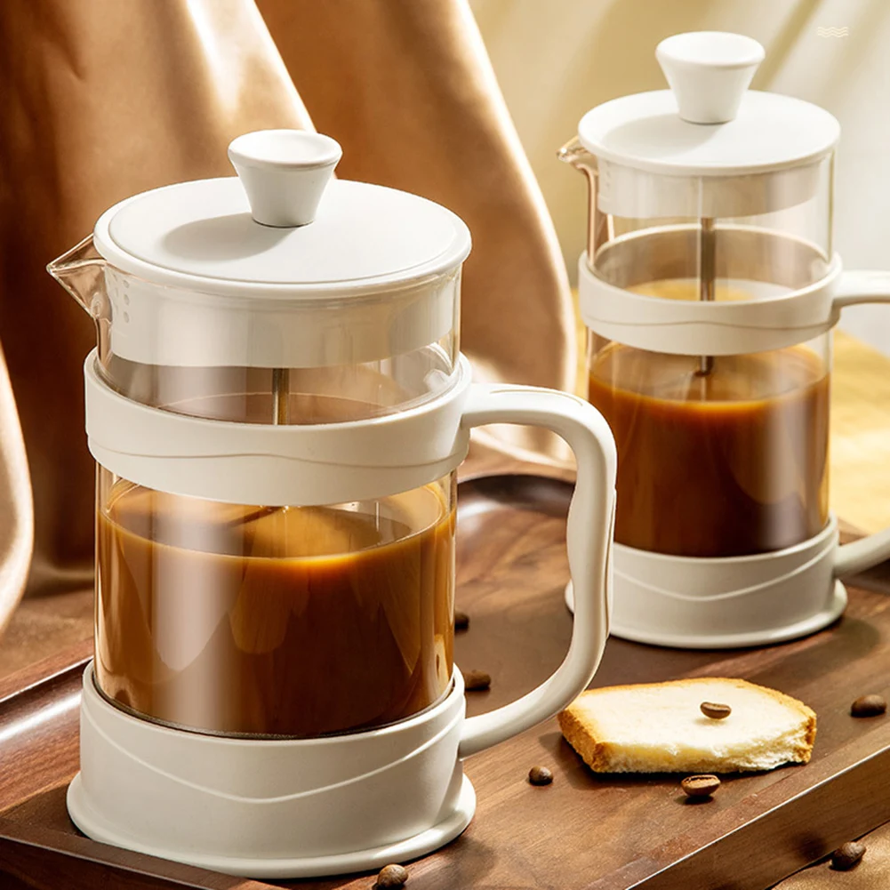 1000ml French Press Coffee Maker Thickened Glass 3-Level Stainless Steel Filter Heat Resistant Coffee Pot Barista Tools Kettle
1000ml French Press Coffee Maker Thickened Glass 3-Level Stainless Steel Filter Heat Resistant Coffee Pot Barista Tools Kettle