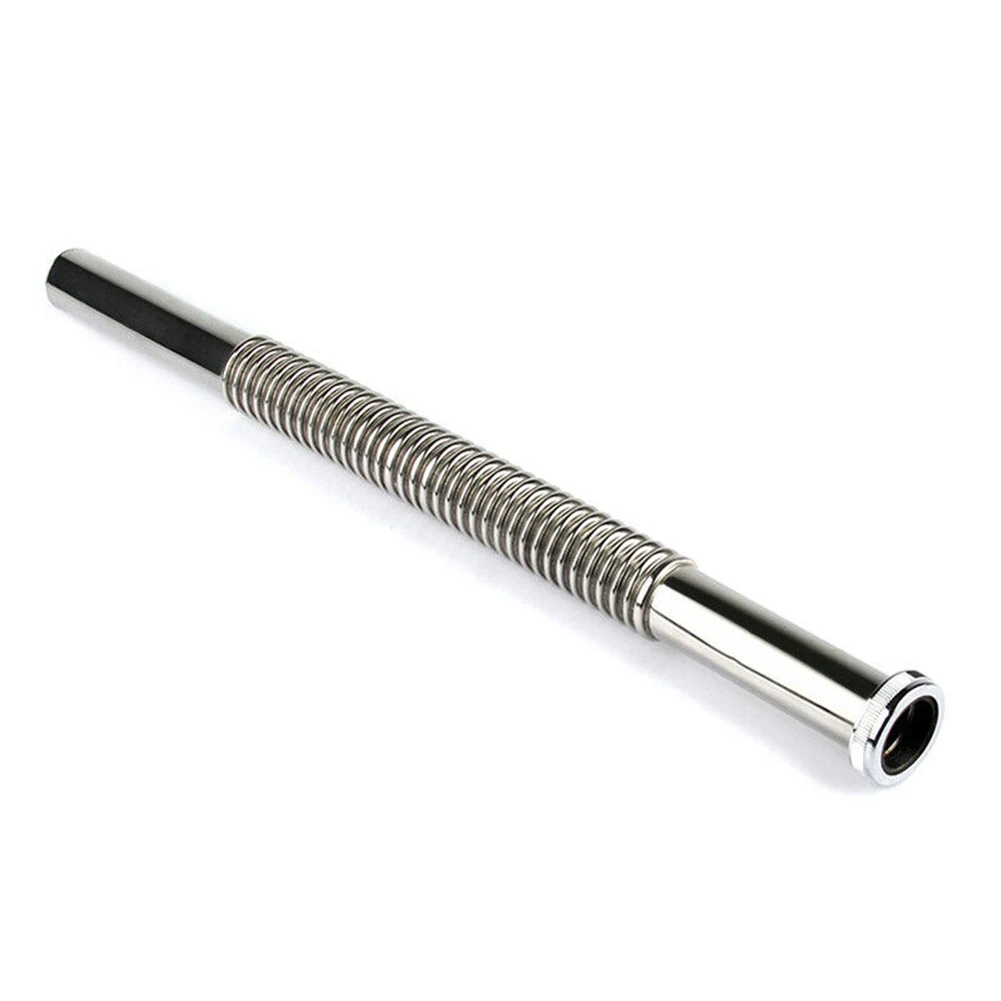 80cm Stainless Steel Drain Hose Washbasin Corrugated Curved Pipe Bathroom Expandable Rotate Drain Tube For Kitchen Sink
80cm Stainless Steel Drain Hose Washbasin Corrugated Curved Pipe Bathroom Expandable Rotate Drain Tube For Kitchen Sink