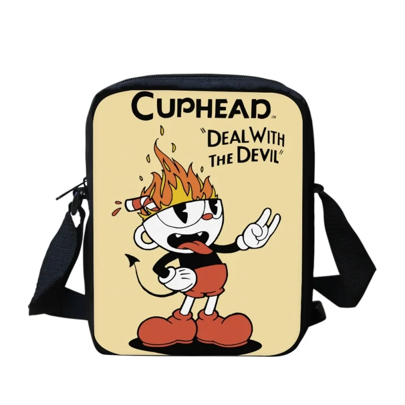 Yikeluo Cute Cuphead Mughead Print Bags For Teen-agers Messenger Purse Casual Girls Boys Crossbody Bag Student Shoulder Bag
Yikeluo Cute Cuphead Mughead Print Bags For Teen-agers Messenger Purse Casual Girls Boys Crossbody Bag Student Shoulder Bag