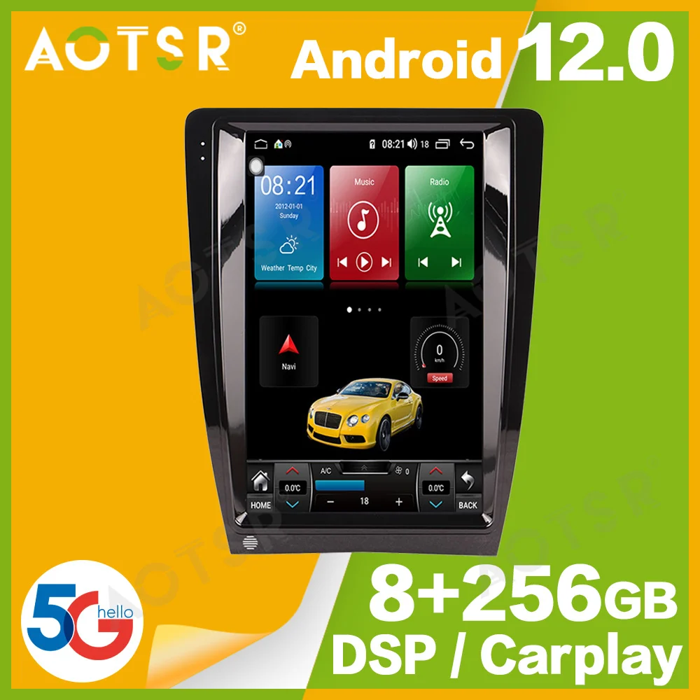Автомобильный радиоприемник на Android 12,0 в стиле Тесла вертикальный для Audi A3 2008-2012 12,1 дюймов DVD мультимедийный стерео навигатор для Carplay
Автомобильный радиоприемник на Android 12,0 в стиле Тесла вертикальный для Audi A3 2008-2012 12,1 дюймов DVD мультимедийный стерео навигатор для Carplay