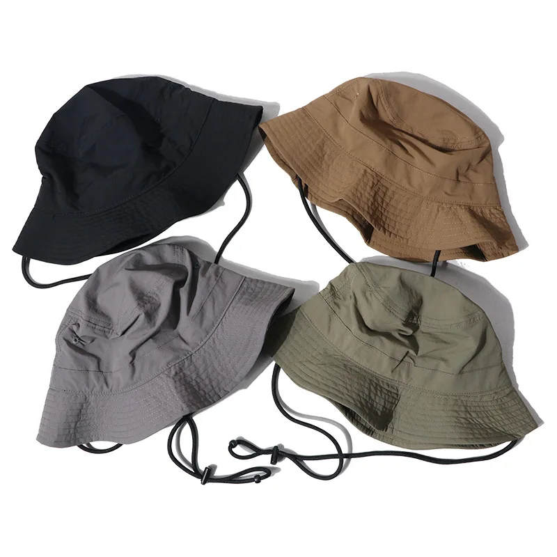 Adult Sun Hat Summer Outdoor Mountaineering Panama Outdoor Fisherman Caps Men Big Size Quick-drying Drawstring Bucket Hats
Adult Sun Hat Summer Outdoor Mountaineering Panama Outdoor Fisherman Caps Men Big Size Quick-drying Drawstring Bucket Hats