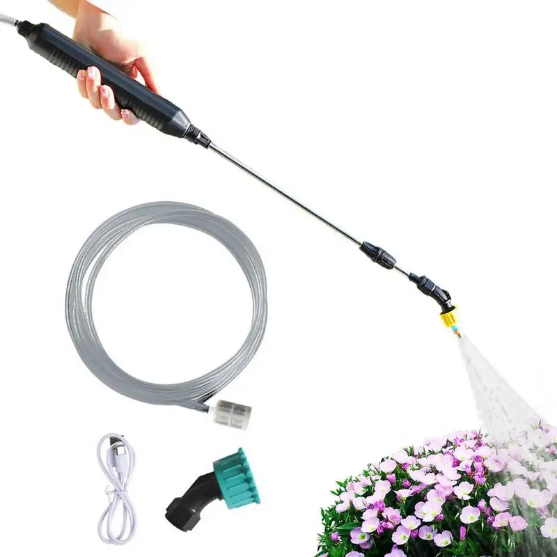NEW Garden Sprayer USB Rechargeable Plant Sprayer With 2M Hose Portable Lawn Watering Tools With Handle Automobile Sprayer
NEW Garden Sprayer USB Rechargeable Plant Sprayer With 2M Hose Portable Lawn Watering Tools With Handle Automobile Sprayer
