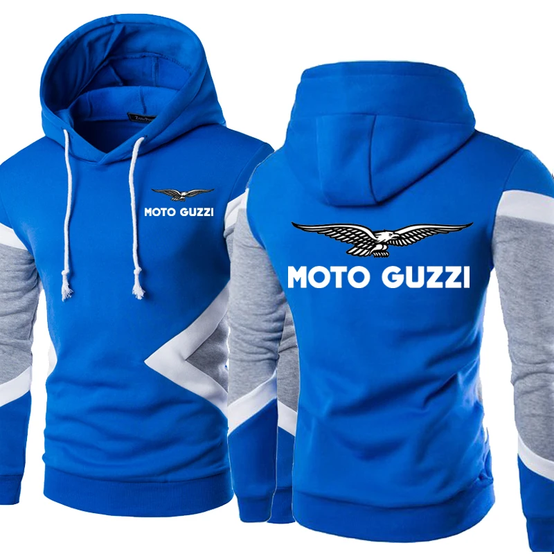 Moto Guzzi Logo New Spring Autumn Fashion Hoodies Patchwork Men Pullover Sweatshirts Casual Cotton Hoody 5 Colors
Moto Guzzi Logo New Spring Autumn Fashion Hoodies Patchwork Men Pullover Sweatshirts Casual Cotton Hoody 5 Colors