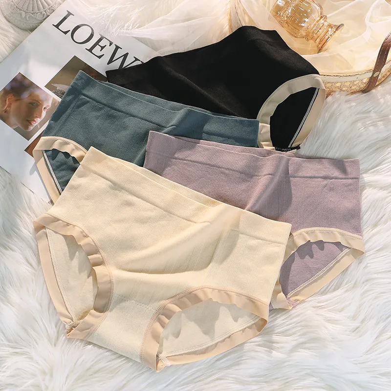 New Women's Underwear Cotton Mid Waist Seamless Panries Sexy Solid Female Lingerie Intimates Breathable Panty Underpants
New Women's Underwear Cotton Mid Waist Seamless Panries Sexy Solid Female Lingerie Intimates Breathable Panty Underpants