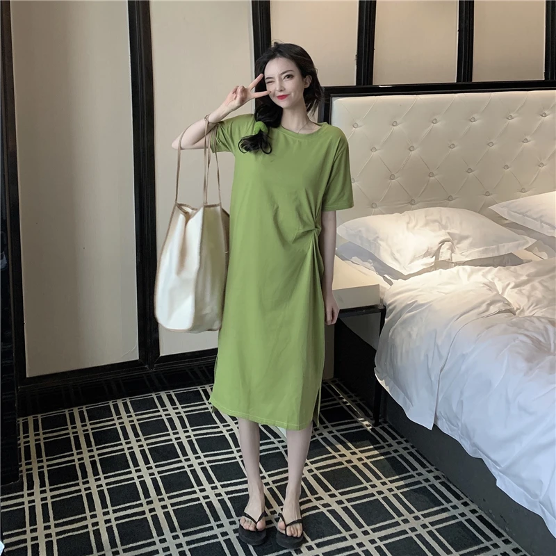 Make summer new web celebrity trill eggsshop bereavement is a nightgown female over-the-knee dresses with short sleeves
Make summer new web celebrity trill eggsshop bereavement is a nightgown female over-the-knee dresses with short sleeves