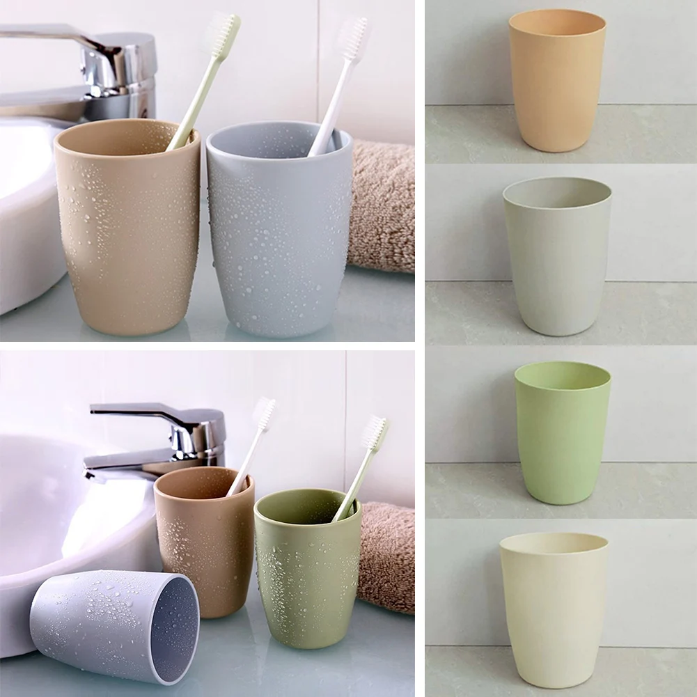 Bathroom Tumblers Plastic Mouthwash Cup Coffee Tea Water Mug Home Travel Solid Color Toothbrush Holder Cup Drinkware Tools
Bathroom Tumblers Plastic Mouthwash Cup Coffee Tea Water Mug Home Travel Solid Color Toothbrush Holder Cup Drinkware Tools