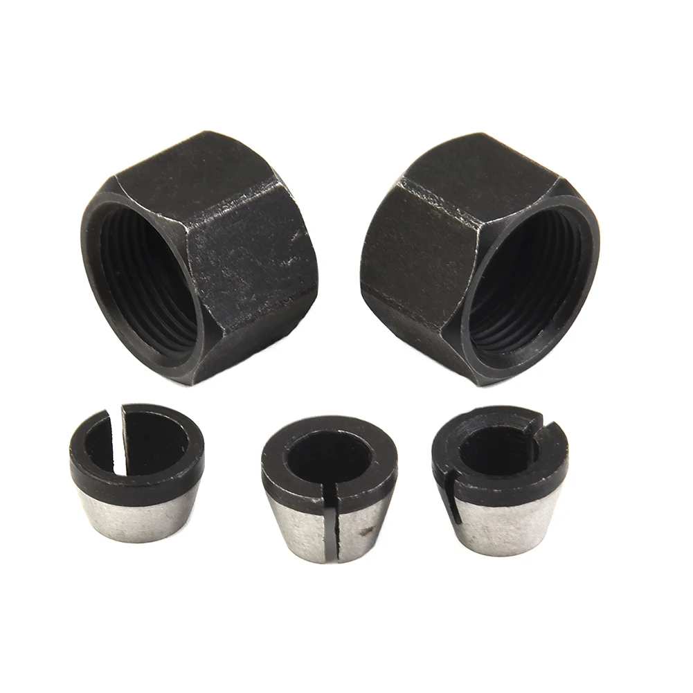 5pcs/Set Trimmer Collet Chuck Router Bit Engraving Trimming Machine 1/4" 6mm/8mm Electric Router Milling Cutter Accessories
5pcs/Set Trimmer Collet Chuck Router Bit Engraving Trimming Machine 1/4" 6mm/8mm Electric Router Milling Cutter Accessories