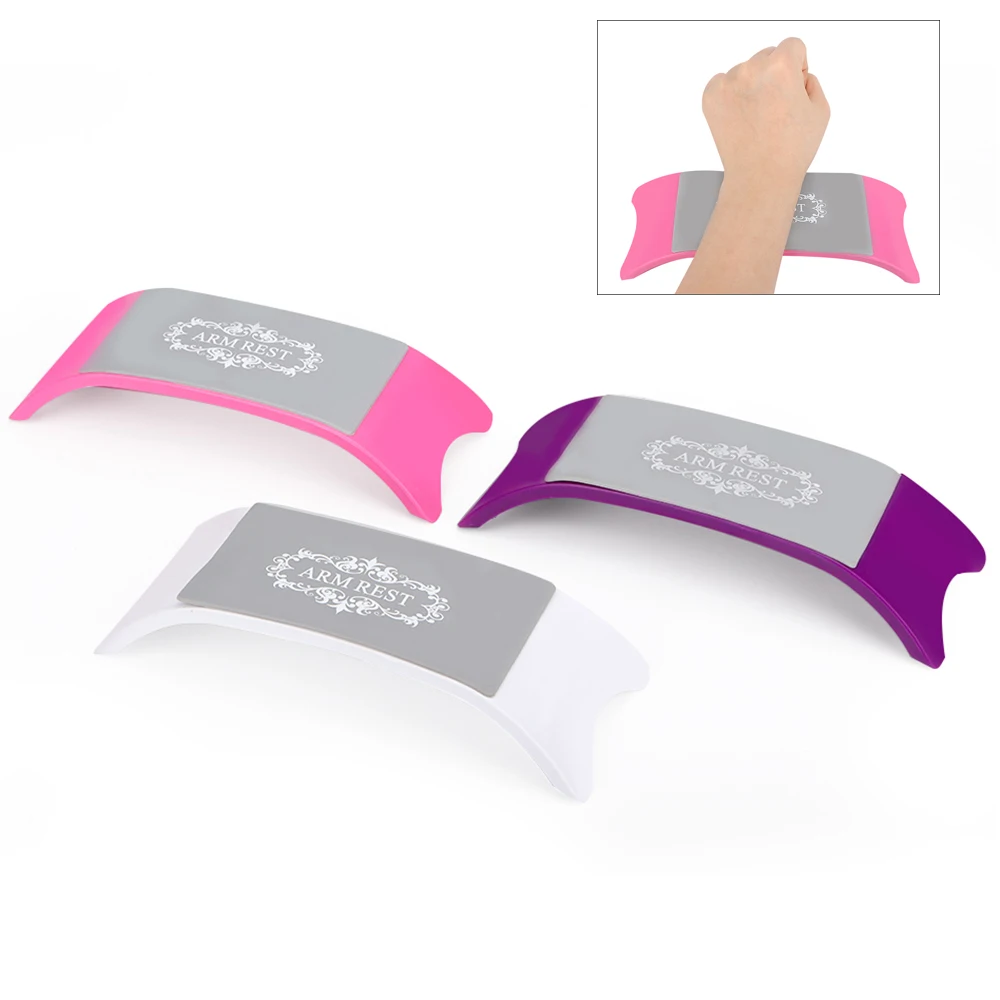 3 Colors Comfortable Plastic & Silicone Nail art Cushion Pillow Hand Holder Nail Arm Rest Manicure Accessories Tool Equipment
3 Colors Comfortable Plastic & Silicone Nail art Cushion Pillow Hand Holder Nail Arm Rest Manicure Accessories Tool Equipment