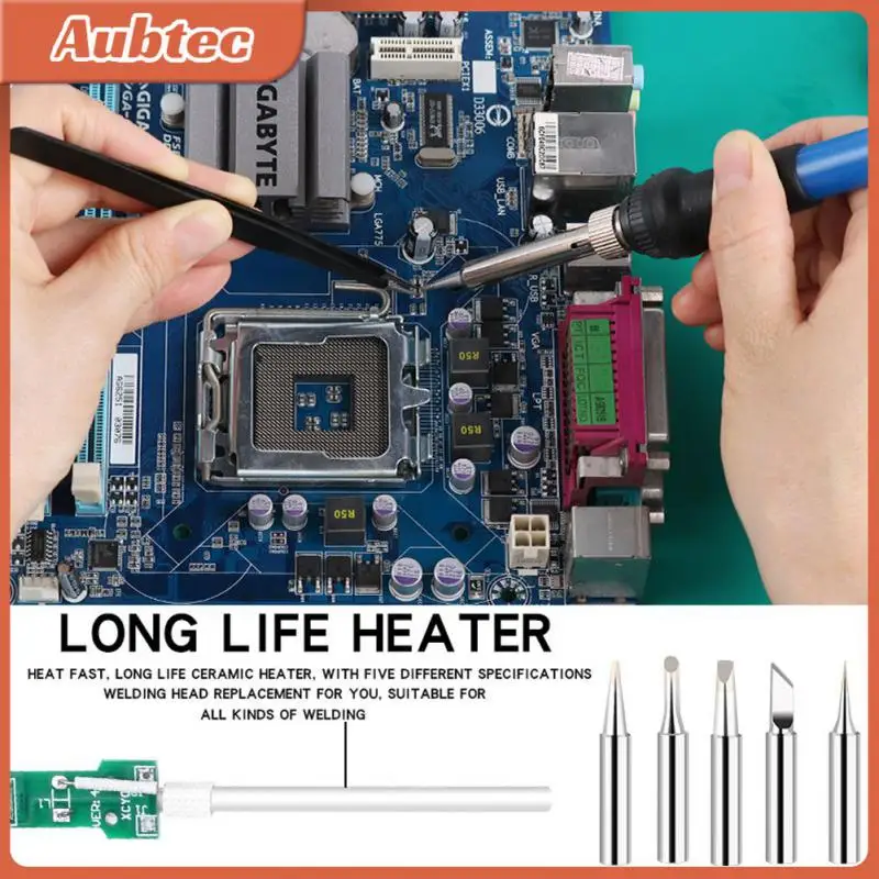 Digital Display 936 Soldering Iron Electric Soldering Iron Kit Set 220v 110v Ceramic Heater Household Soldering Tips 60w
Digital Display 936 Soldering Iron Electric Soldering Iron Kit Set 220v 110v Ceramic Heater Household Soldering Tips 60w