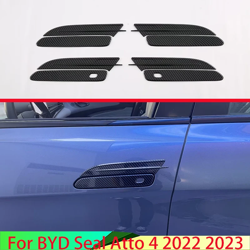 For BYD Seal Atto 4 2022 2023 Carbon Fiber Style Door Handle Bowl Cover Cup Cavity Trim Insert Catch Molding Garnish
For BYD Seal Atto 4 2022 2023 Carbon Fiber Style Door Handle Bowl Cover Cup Cavity Trim Insert Catch Molding Garnish