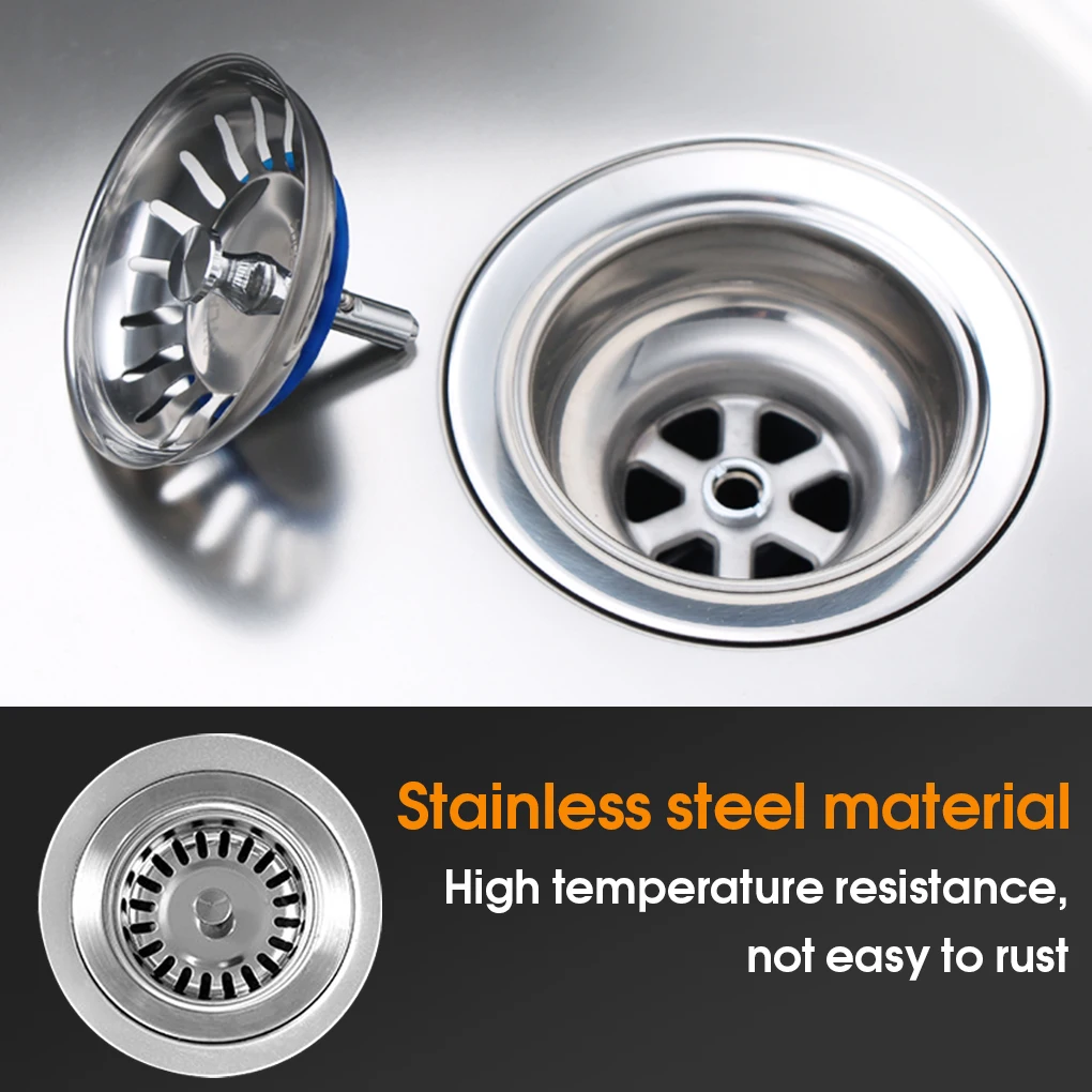 Stainless Steel Strainer Portable 20 Holes Adjustable Rubber Sealed Mirror Polished Drainer Indoor Sink Drain Filter
Stainless Steel Strainer Portable 20 Holes Adjustable Rubber Sealed Mirror Polished Drainer Indoor Sink Drain Filter