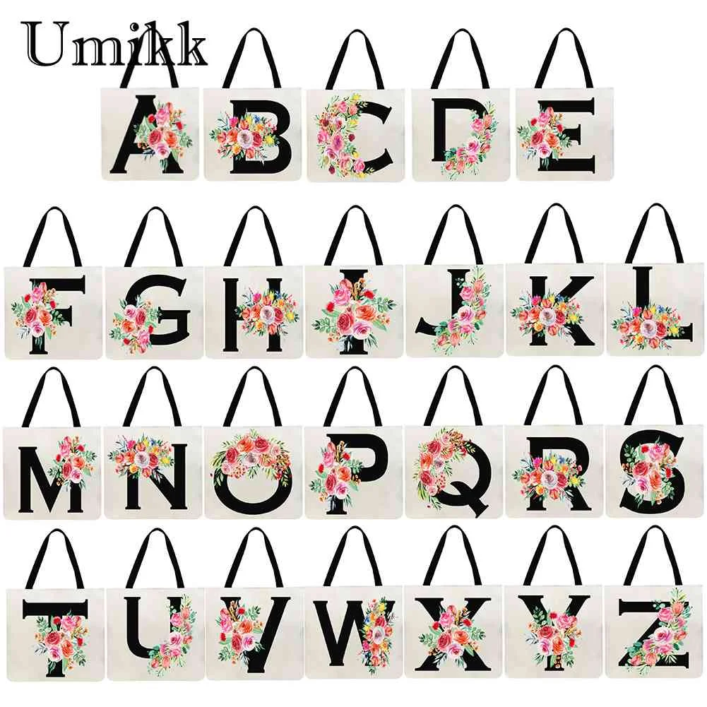 Shoulder Bags for Female Casual Alphabet Flowers Printed Tote Handbags Large Capacity Linen Shopping School Bag
Shoulder Bags for Female Casual Alphabet Flowers Printed Tote Handbags Large Capacity Linen Shopping School Bag