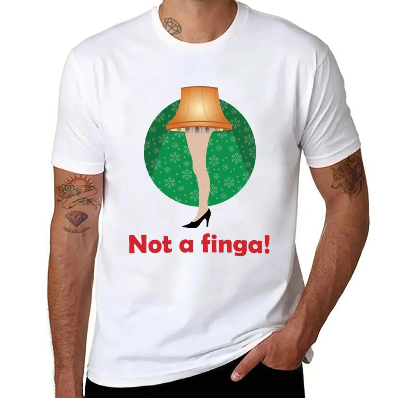 Не Finga! Футболка мужская с аниме-принтом винтажная тенниска дизайнерская майка