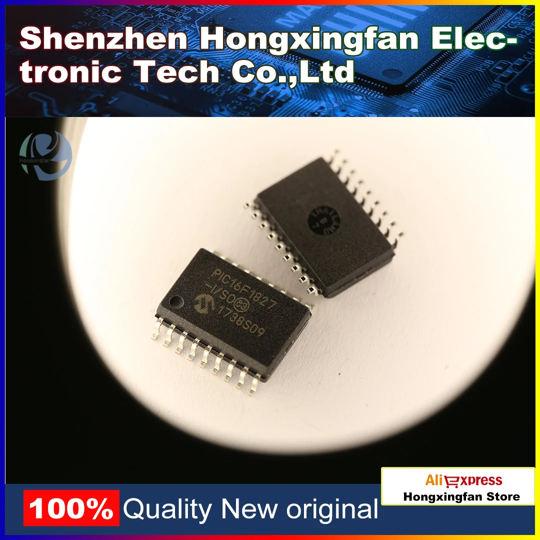 20PCS PIC16F1827-I/SO 8-bit Microcontroller MCU IC CHIP Integrated Circuit Electronic Component
20PCS PIC16F1827-I/SO 8-bit Microcontroller MCU IC CHIP Integrated Circuit Electronic Component