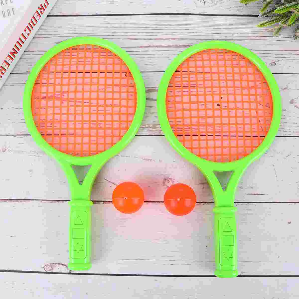 1 Pair Children Tennis Rackets Sports Portable Lightweight Racket Sets for Toddlers
1 Pair Children Tennis Rackets Sports Portable Lightweight Racket Sets for Toddlers