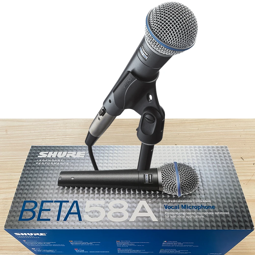 

BETA58A Professional singing microphone gaming microphone karaoke microfone Wired dynamic mic sm57 s58 Live stage performance