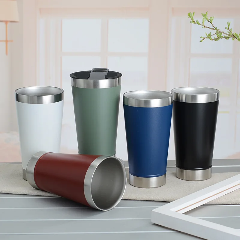 Stainless Steel Beer Mug Casual Car Car Mug Portable Thermal Mug for Hot and Iced Drinks with Wine Opener
Stainless Steel Beer Mug Casual Car Car Mug Portable Thermal Mug for Hot and Iced Drinks with Wine Opener