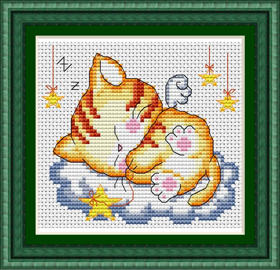 KTF009 Cross Stitch Kit Cartoon Cat Art Homfun Maison Cross Stich Painting Joy Sunday Christmas Decorations For Home Homefun 
KTF009 Cross Stitch Kit Cartoon Cat Art Homfun Maison Cross Stich Painting Joy Sunday Christmas Decorations For Home Homefun