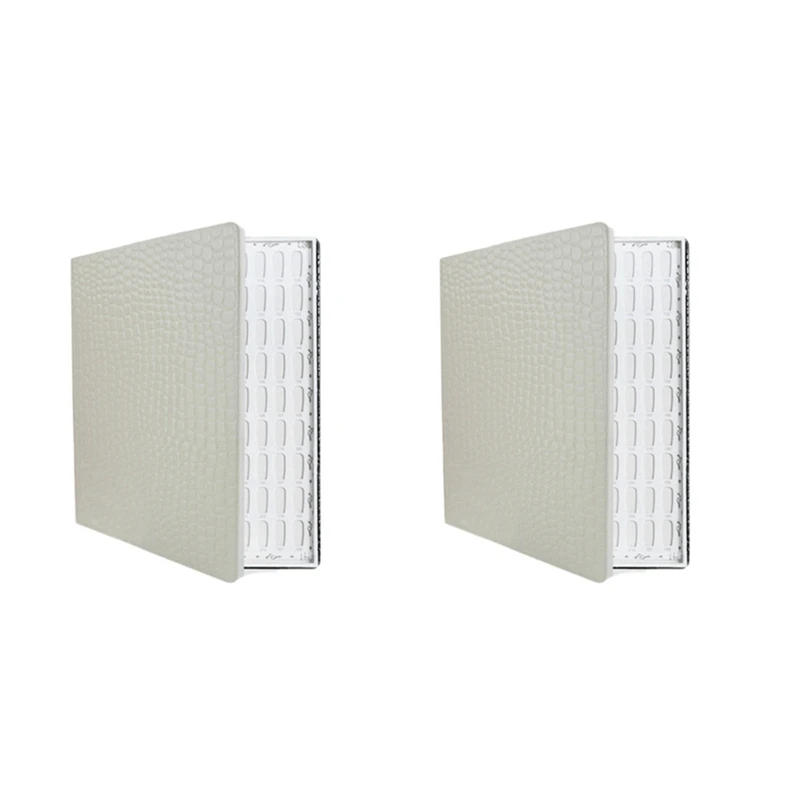 2X 216 Colors Nail Tips Display Book DIY Nail Art Showing Shelf Gel Color Card Chart Painting Display Board White
2X 216 Colors Nail Tips Display Book DIY Nail Art Showing Shelf Gel Color Card Chart Painting Display Board White