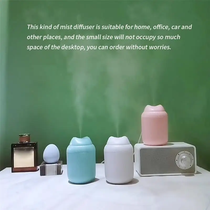 Mist Humidifier 220ml 2W USB Mini Humidifier Adjustable Portable Air Diffuser for Car, Green
Mist Humidifier 220ml 2W USB Mini Humidifier Adjustable Portable Air Diffuser for Car, Green