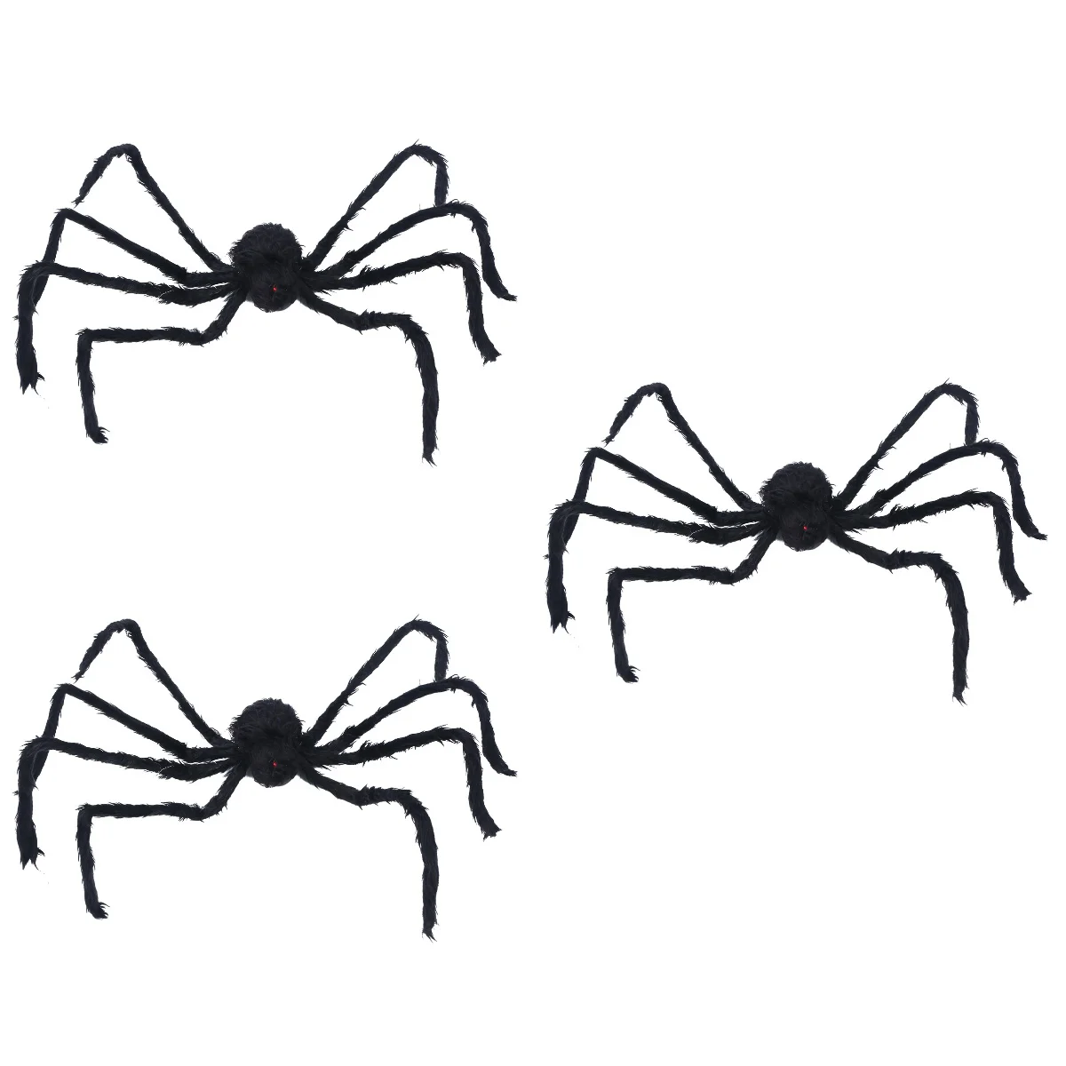 3pcs Artificial Spider Simulation Plush Black Color Lifelike Spider Halloween Decor Use Fake Spider
3pcs Artificial Spider Simulation Plush Black Color Lifelike Spider Halloween Decor Use Fake Spider