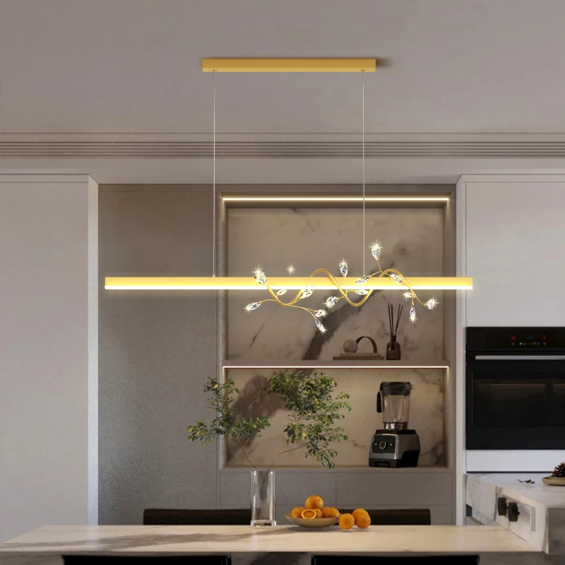 Nordic postmodern restaurant chandelier modern minimalist dining room lamp creative crystal bar remote control dimming lamp
Nordic postmodern restaurant chandelier modern minimalist dining room lamp creative crystal bar remote control dimming lamp