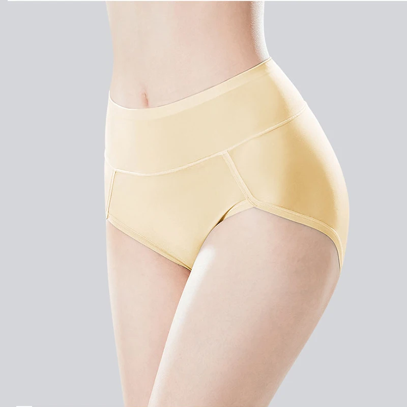 High-waisted Abdomen Seamless Ice Silk Briefs Underwear Women's Breathable Hip-lifting Underpants Ladies Anti-bacterial Panties
High-waisted Abdomen Seamless Ice Silk Briefs Underwear Women's Breathable Hip-lifting Underpants Ladies Anti-bacterial Panties