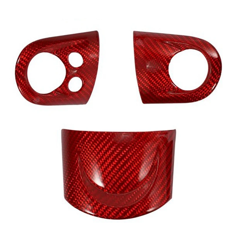 Carbon Fiber Interior Trim Car Steering Wheel Button Cover Sticker for Mini Cooper R55 R56 R57
Carbon Fiber Interior Trim Car Steering Wheel Button Cover Sticker for Mini Cooper R55 R56 R57