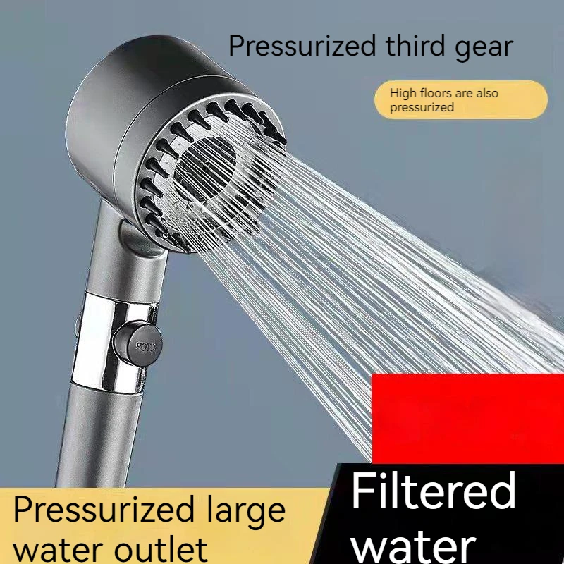 Dyson 3-Speed Adjustable Strong Pressurized Filter Shower Head Shower Set Household Bath Hand-held Bathroom Accessories
Dyson 3-Speed Adjustable Strong Pressurized Filter Shower Head Shower Set Household Bath Hand-held Bathroom Accessories