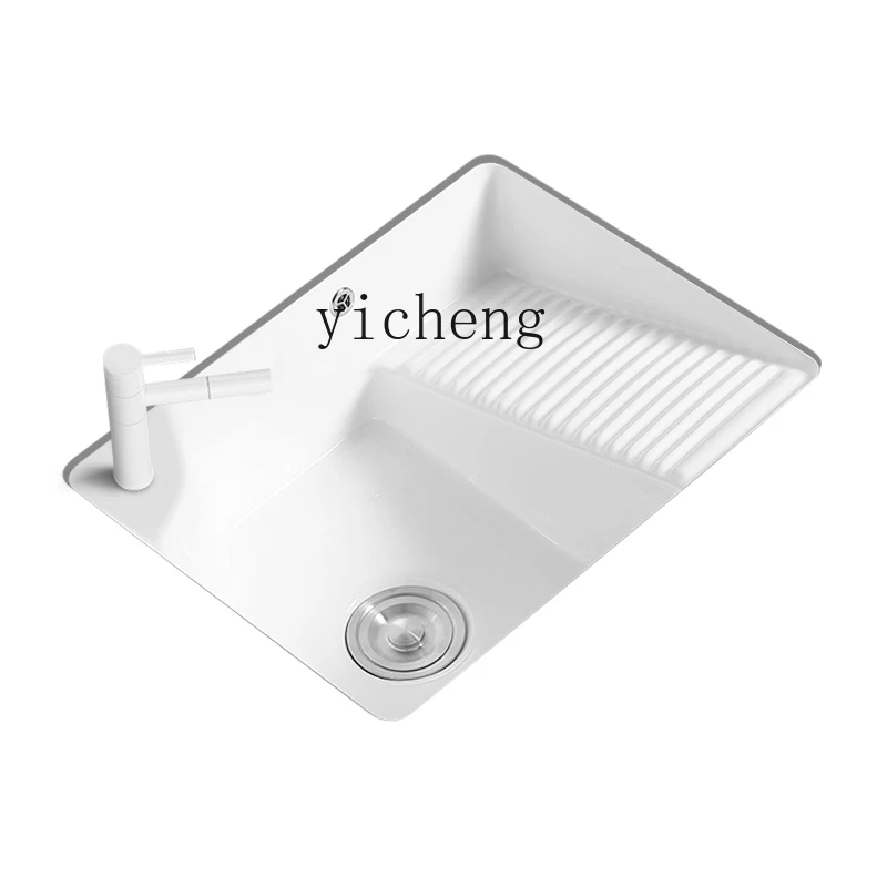 YY with Washboard Ceramic about Drop-in Sink Rub Laundry Basin Home Bathroom
YY with Washboard Ceramic about Drop-in Sink Rub Laundry Basin Home Bathroom
