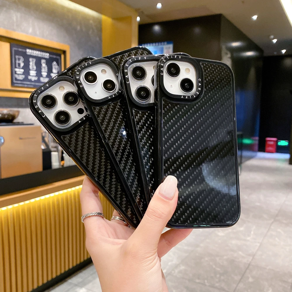 Luxury Magnetic Bracket Clear Carbon Phone Case Black White for iPhone 15 Pro Max Plus Wireless Charging Shockproof TPU Cover
Luxury Magnetic Bracket Clear Carbon Phone Case Black White for iPhone 15 Pro Max Plus Wireless Charging Shockproof TPU Cover
