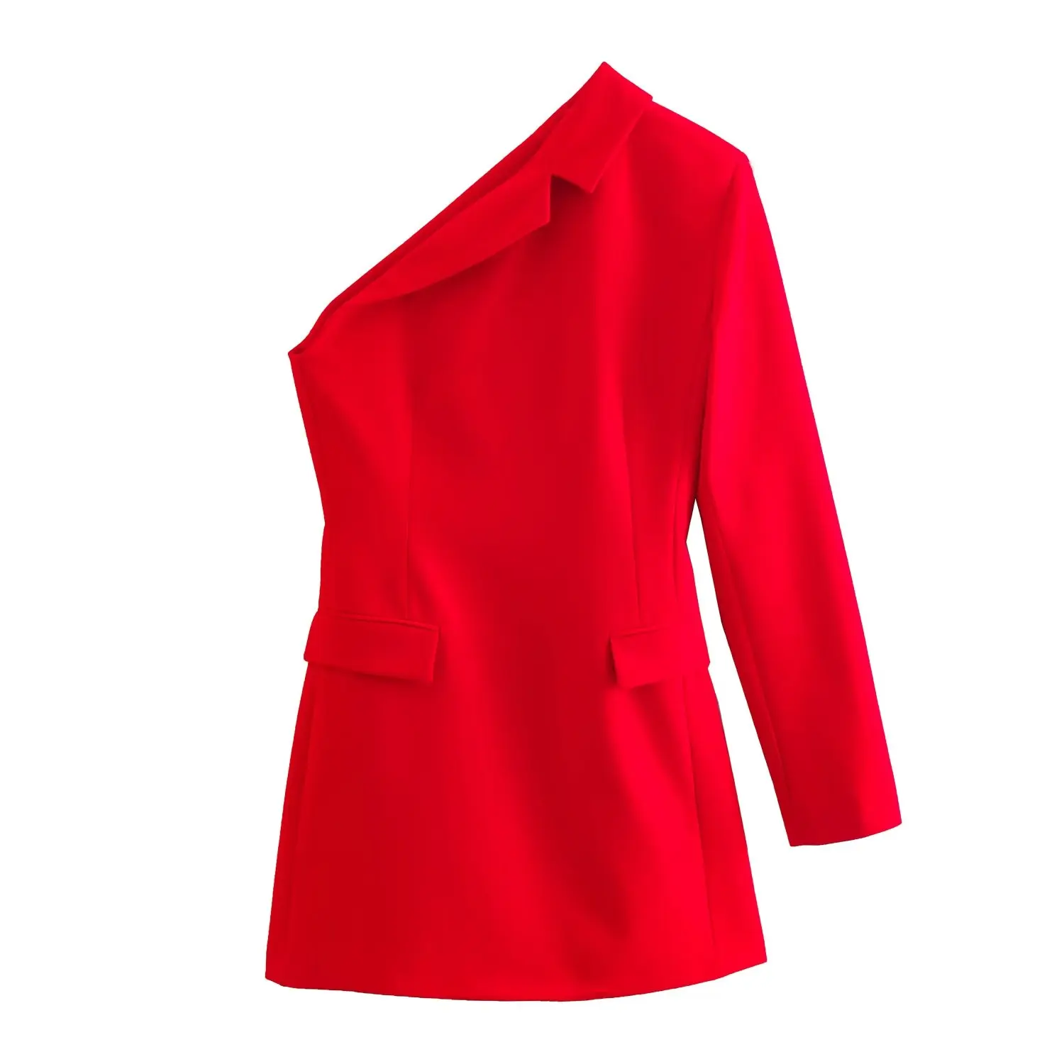 ZAMD Women's 2022 Dress Solid Color Fashion Asymmetric Suit Dress Long Sleeve Pocket Zipper Mini Dress Sexy High Street
ZAMD Women's 2022 Dress Solid Color Fashion Asymmetric Suit Dress Long Sleeve Pocket Zipper Mini Dress Sexy High Street