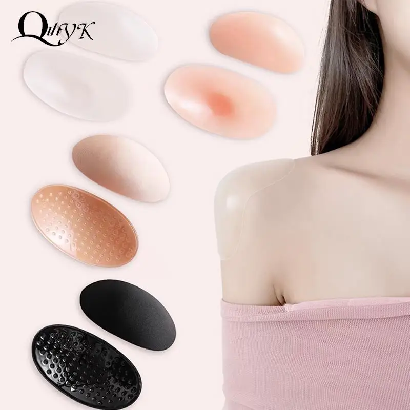 1Pair Invisible Shoulder Pad Detachable Breathable Silicone Shoulder Pad Anti-Skid Adhesive Sticky Pad For Women Men
1Pair Invisible Shoulder Pad Detachable Breathable Silicone Shoulder Pad Anti-Skid Adhesive Sticky Pad For Women Men