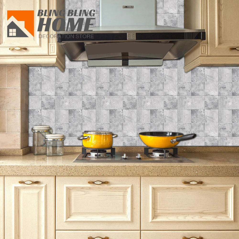 10pcs Marble Cement Grey Frosted Tiles Wall Stickers for Kitchen Bathroom Wallpaper Self Adhesive Floor Sticker Wall Decals
10pcs Marble Cement Grey Frosted Tiles Wall Stickers for Kitchen Bathroom Wallpaper Self Adhesive Floor Sticker Wall Decals