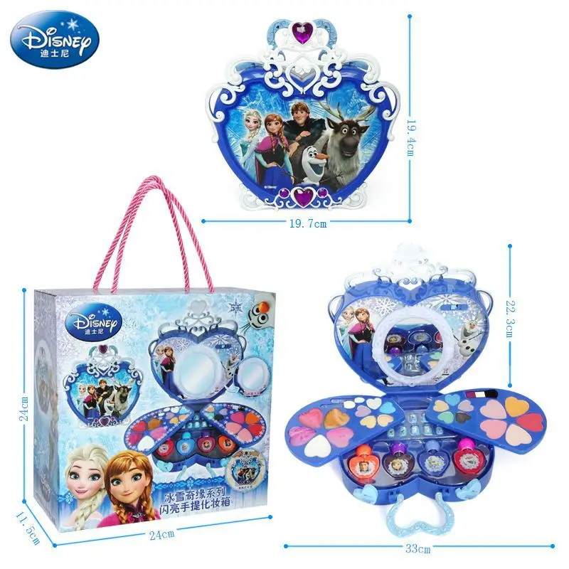 disney frozen Heart-shaped Makeup real Case set Girls Play House Cosmetics Birthday Gift Fashion Toys
disney frozen Heart-shaped Makeup real Case set Girls Play House Cosmetics Birthday Gift Fashion Toys