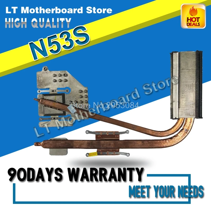 N53S вентилятор для процессора N53S N53SV N53SN N53SM, медный радиатор, модуль охлаждения, протестированный вентилятор материнской платы
N53S вентилятор для процессора N53S N53SV N53SN N53SM, медный радиатор, модуль охлаждения, протестированный вентилятор материнской платы