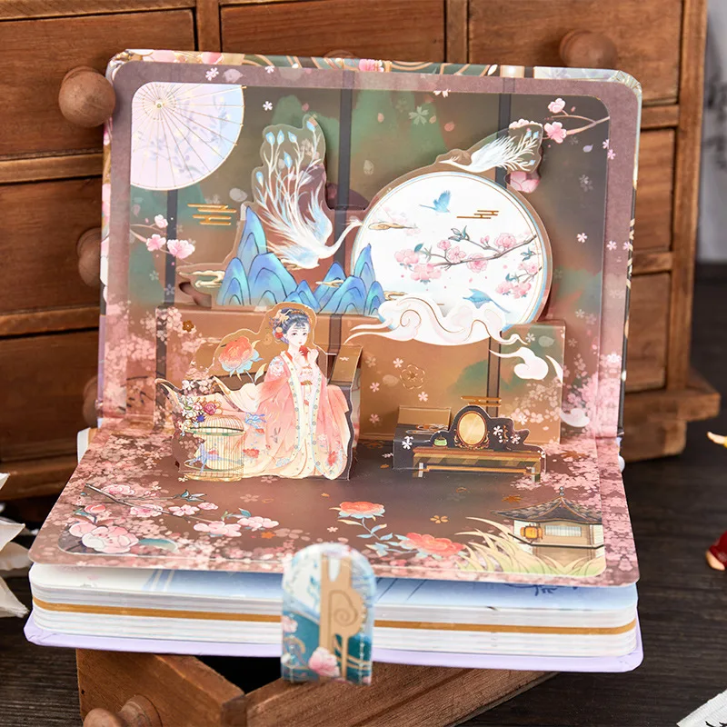 Stand 32K Cartoon Magnetic Button Book Ancient Style Handbook Chinese Style Series Student Notepad
Stand 32K Cartoon Magnetic Button Book Ancient Style Handbook Chinese Style Series Student Notepad