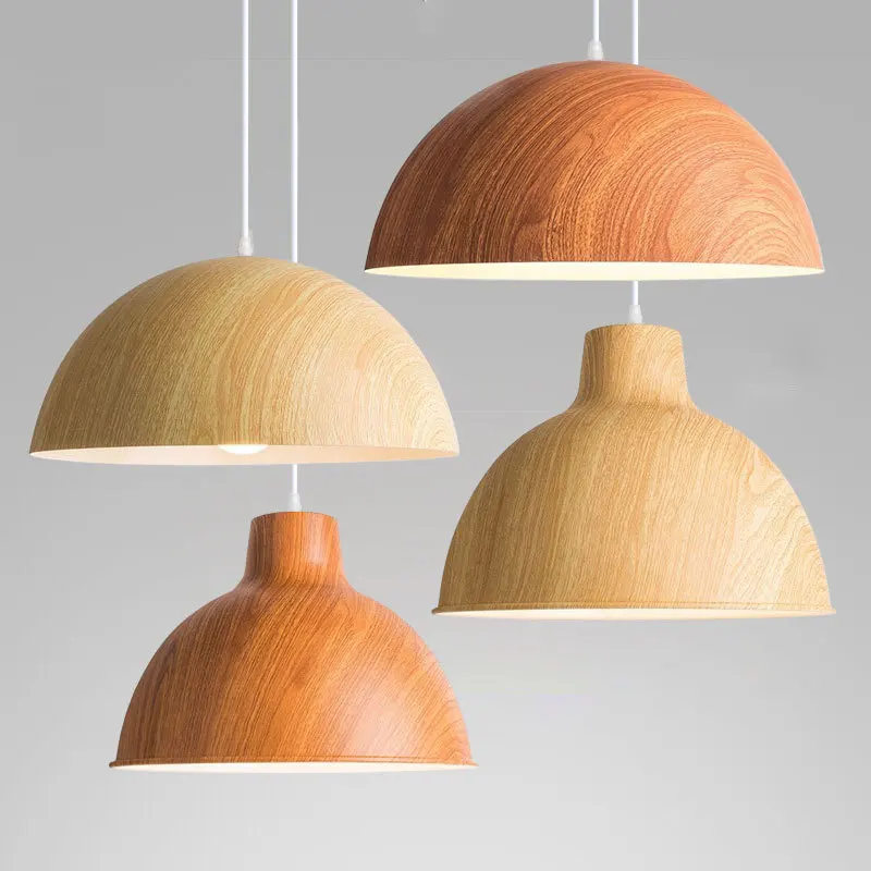 Pendant Lights Nordic Modern Imitation Wood Grain Lampshade Restaurant Lights Office Lights Shops Coffee Shops Chandeliers 1pcs
Pendant Lights Nordic Modern Imitation Wood Grain Lampshade Restaurant Lights Office Lights Shops Coffee Shops Chandeliers 1pcs