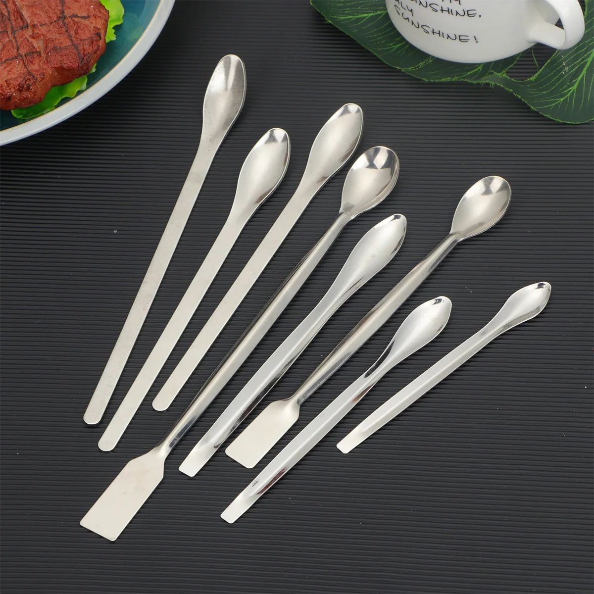 15pcs Stainless Steel Reagent Micro Laboratory Sampling Premiun Experiment Sampling Medicine Reagent (Silver)
15pcs Stainless Steel Reagent Micro Laboratory Sampling Premiun Experiment Sampling Medicine Reagent (Silver)