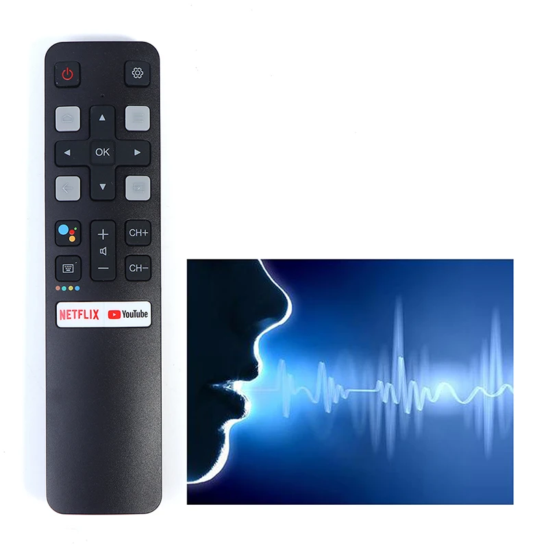 Replacement RC802V FNR1 For TCL Voice TV Remote Control Netflix Аксессуары Для Электронных Продуктов Дистанционное Управление 1X
Replacement RC802V FNR1 For TCL Voice TV Remote Control Netflix Аксессуары Для Электронных Продуктов Дистанционное Управление 1X