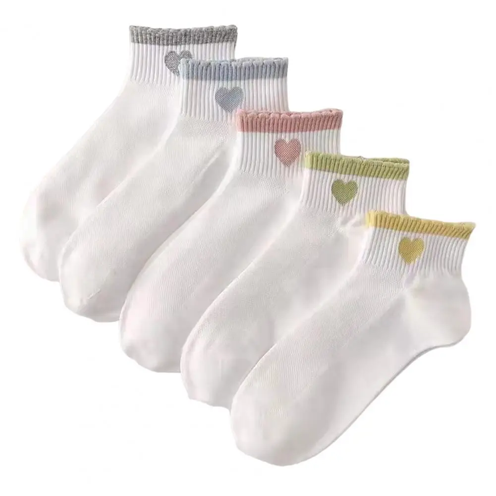 5 Pairs Sport Socks Contrast Color Breathable Stretchy Portable No Odor Ankle Socks Lady Socks Footwear
5 Pairs Sport Socks Contrast Color Breathable Stretchy Portable No Odor Ankle Socks Lady Socks Footwear