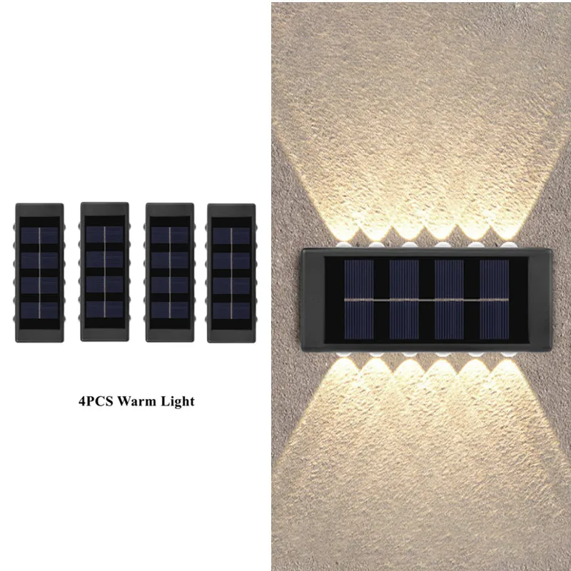 IP65 Solar Streetlights Sensor Wall Lamps Garden Decoration Light Waterproof Solar Lights 1/4/8 Pcs LED Courtyard Solar Outdoor
IP65 Solar Streetlights Sensor Wall Lamps Garden Decoration Light Waterproof Solar Lights 1/4/8 Pcs LED Courtyard Solar Outdoor