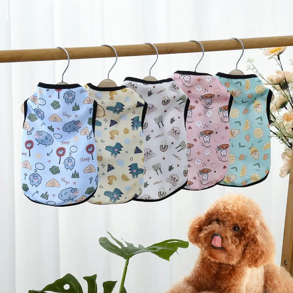 Pet Vest Round Neck Comfortable Soft Sleeveless Loose Cartoon Sheep Print Pet Cat Dog Summer Shirts Pet Supplies Dog T-shirt
Pet Vest Round Neck Comfortable Soft Sleeveless Loose Cartoon Sheep Print Pet Cat Dog Summer Shirts Pet Supplies Dog T-shirt