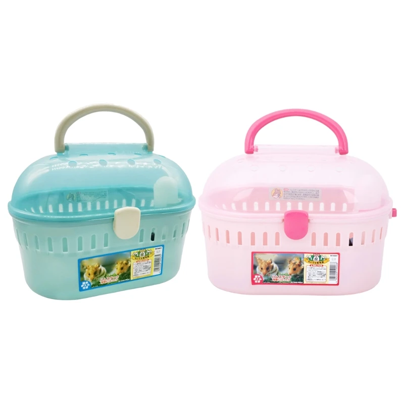 D0AD Travel Hamster Cage Carrier Easy to Carry with Handle Pet Cage for Small Pet
D0AD Travel Hamster Cage Carrier Easy to Carry with Handle Pet Cage for Small Pet
