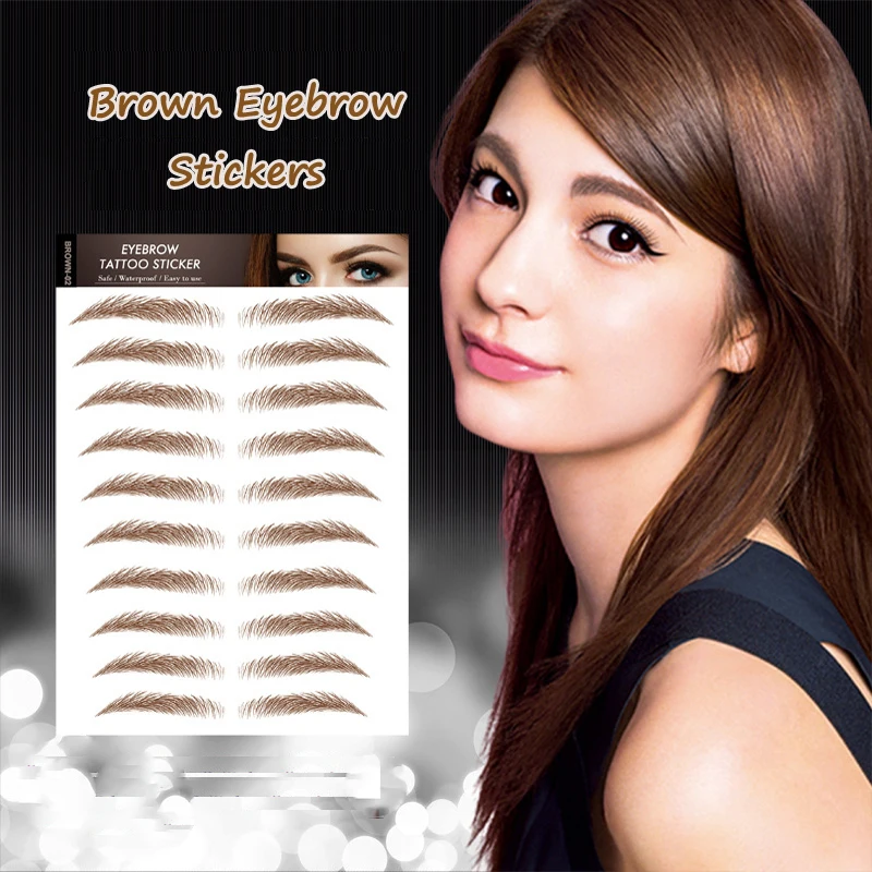 Eyebrow Tattoo Temporary 6D Imitation Ecological Brown Eyebrow Waterproof Stickers Manufacturers Spot Wholesale
Eyebrow Tattoo Temporary 6D Imitation Ecological Brown Eyebrow Waterproof Stickers Manufacturers Spot Wholesale