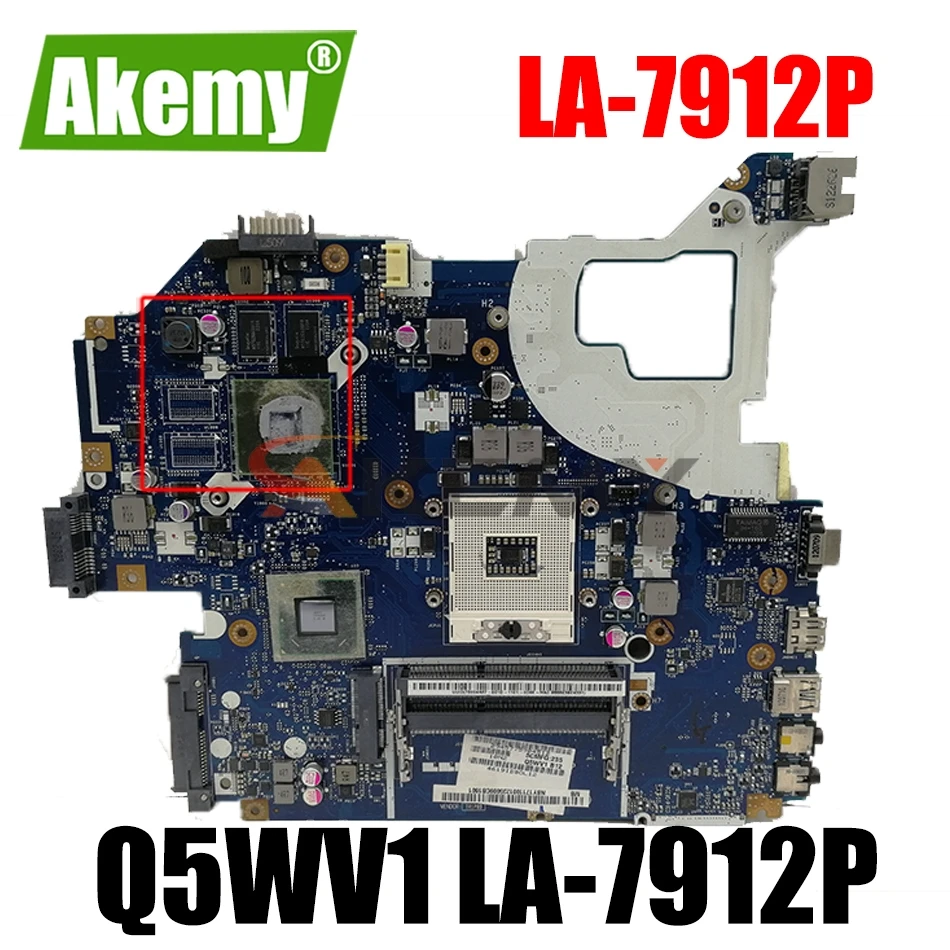 Материнская плата для ноутбука Acer Aspire V3-571G E1-571G Q5WV1 V3-531G NBM6B11001 NB.M6B11.001 с графическим процессором 100% полностью протестирована
Материнская плата для ноутбука Acer Aspire V3-571G E1-571G Q5WV1 V3-531G NBM6B11001 NB.M6B11.001 с графическим процессором 100% полностью протестирована